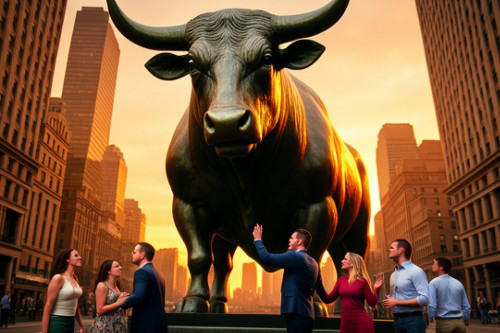 Le Taureau de Wall Street : symbole astrologique de force, de prospérité et d’énergie Taureau